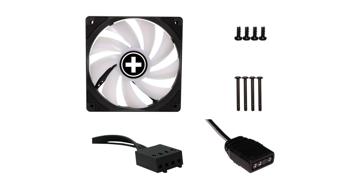 Xilence Performance A+ ARGB 120x120x25, Gehäuselüfter(schwarz)