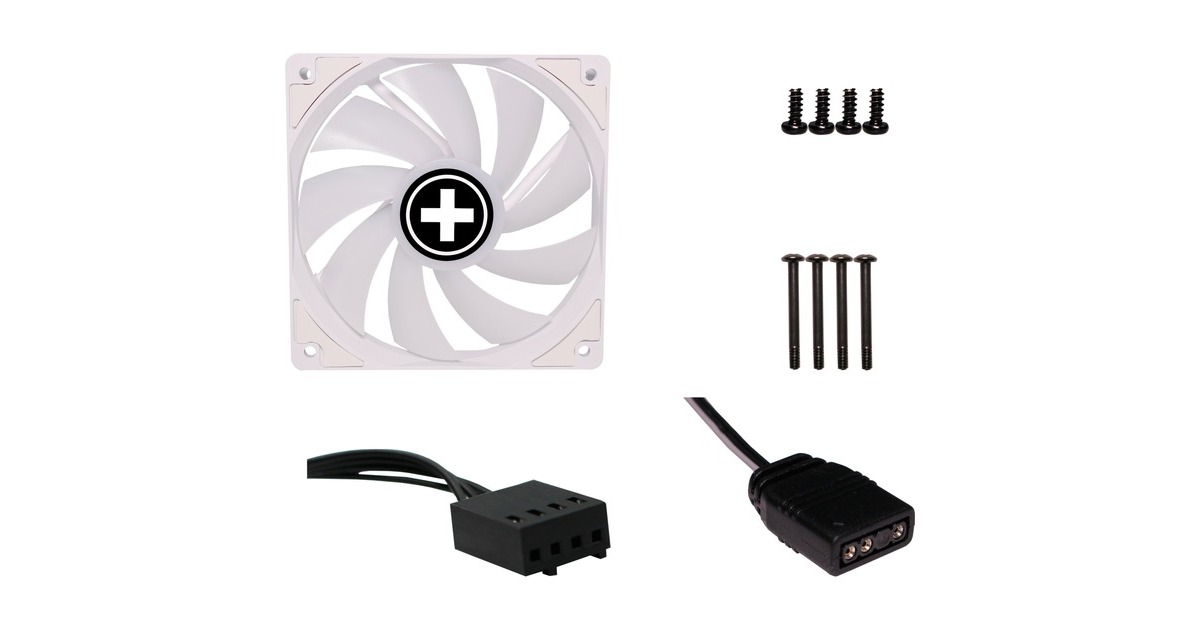 Xilence Performance A+ ARGB 120x120x25, Gehäuselüfter(weiß)