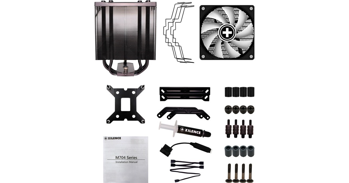 Xilence Performance A+ M704PRO.ARGB, CPU-Kühler(schwarz)