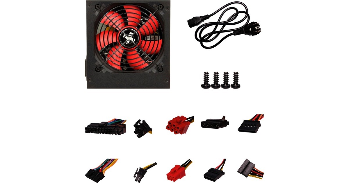 Xilence Performance C 400W, PC-Netzteil(schwarz, 1x PCIe, 400 Watt)