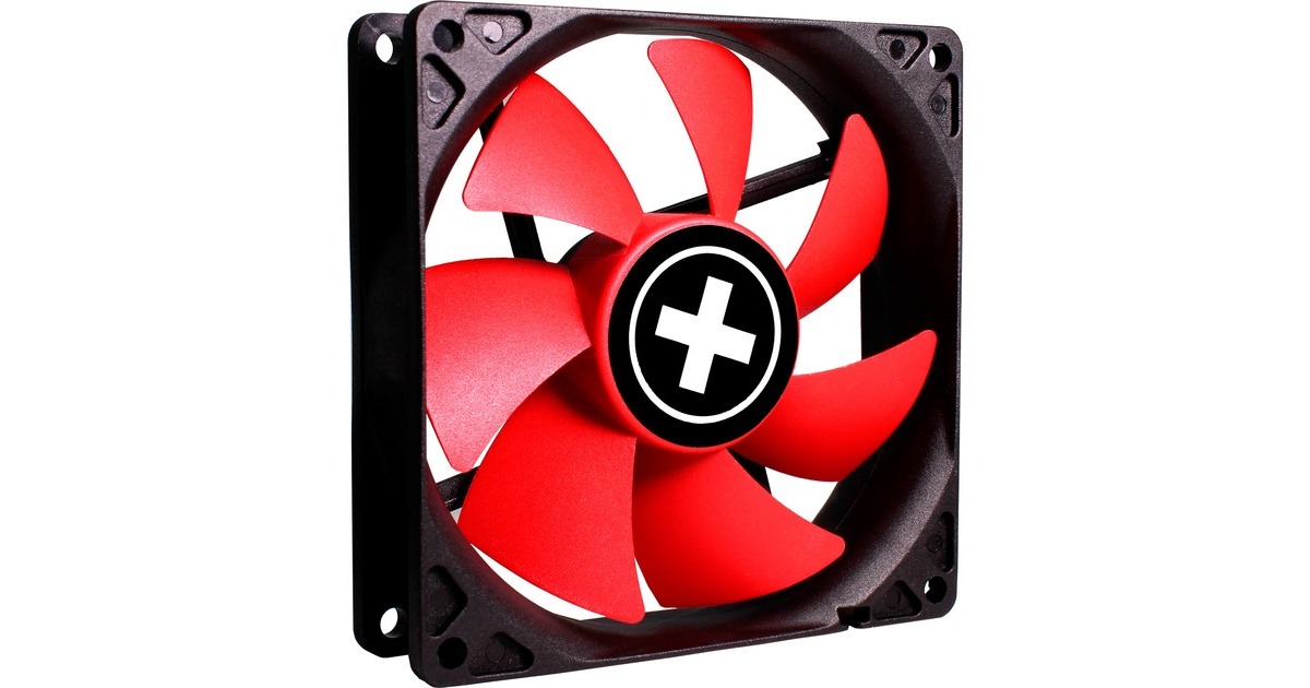 Xilence Performance C PWM Serie 92x92x25, Gehäuselüfter(schwarz/rot)