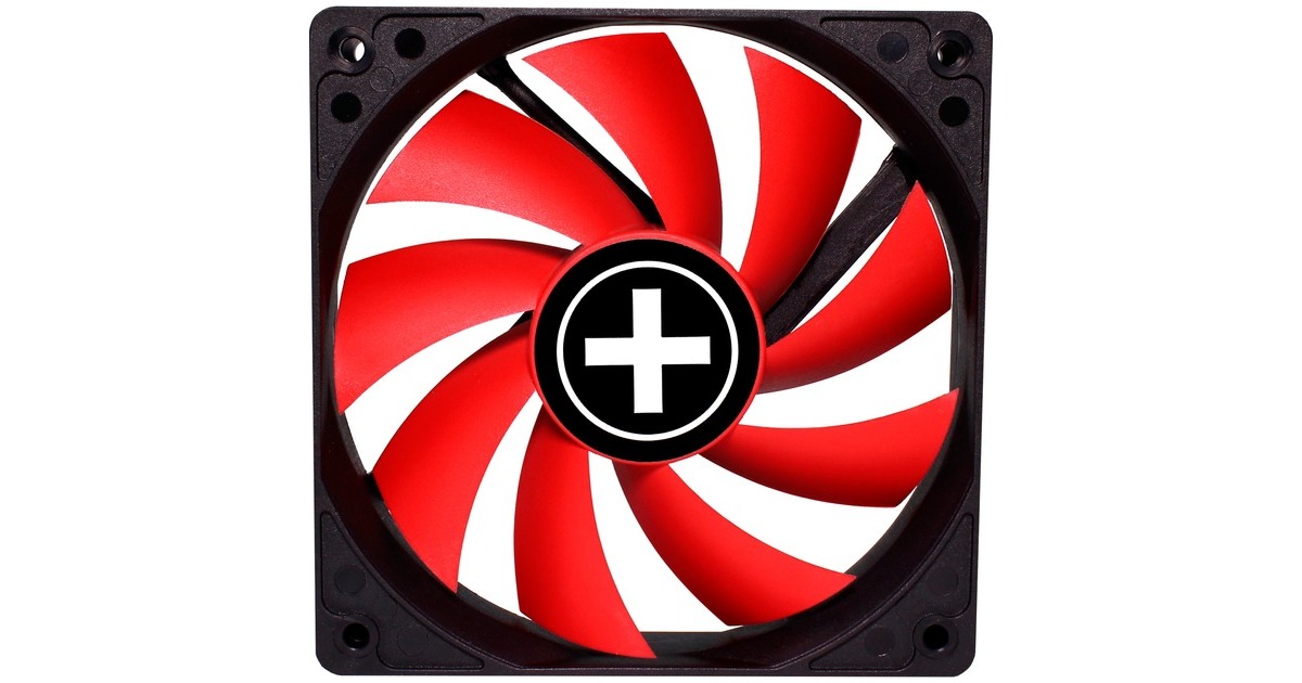 Xilence Performance C Series 120x120x25, Gehäuselüfter(schwarz/rot)