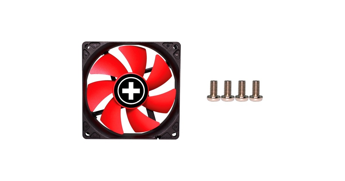 Xilence Performance C Series 92x92x25, Gehäuselüfter(schwarz/rot)