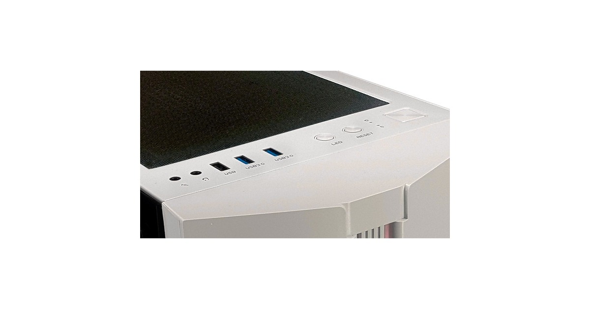 Xilence Performance C X5, Tower-Gehäuse(weiß, Tempered Glass)