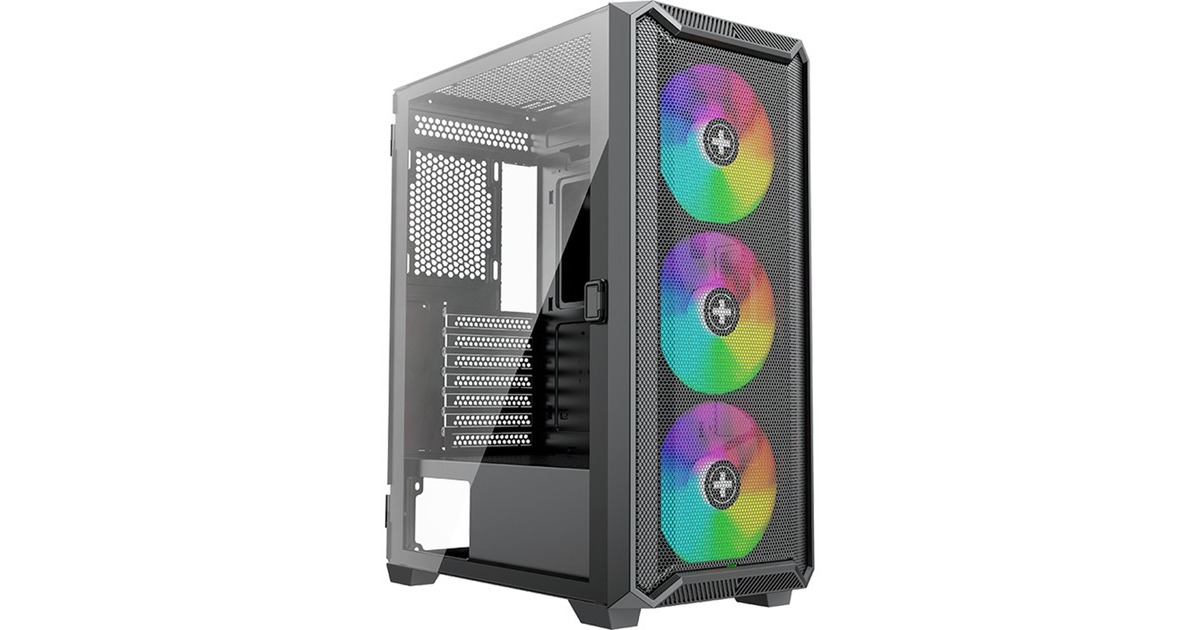 Xilence XILENT BLADE II X613, Tower-Gehäuse(schwarz, Tempered Glass)