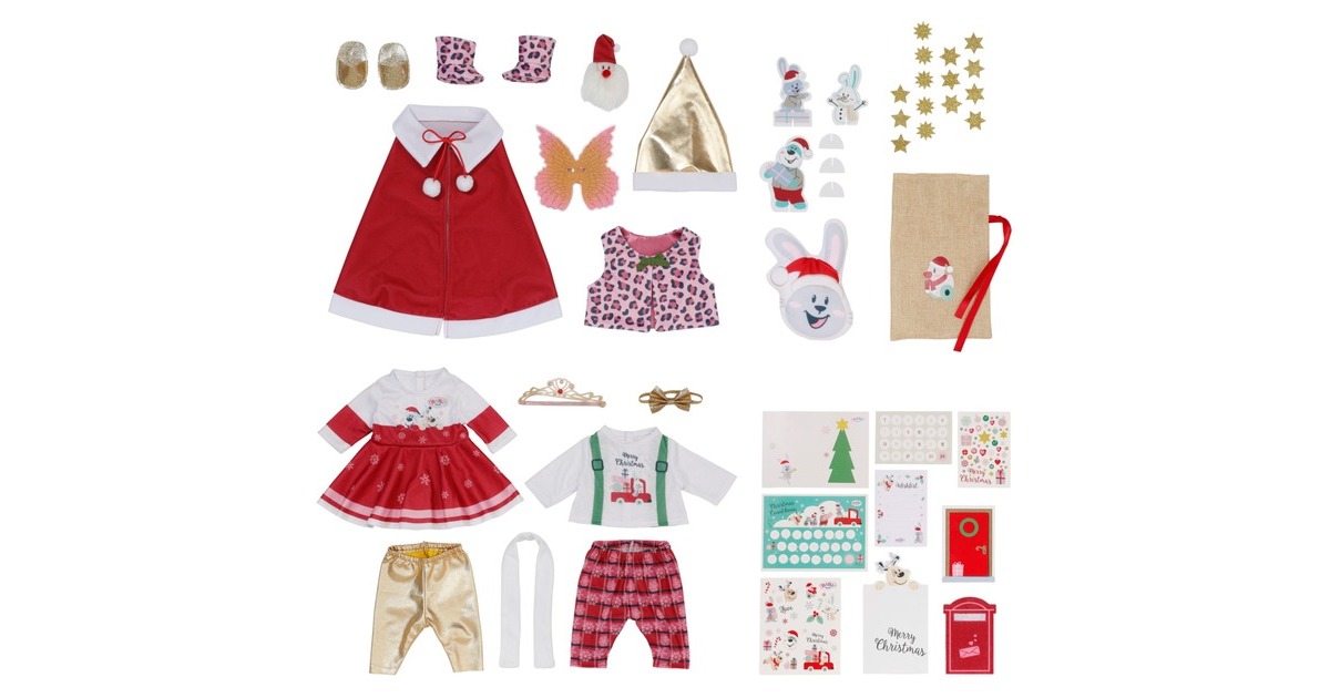 ZAPF Creation BABY born® Adventskalender, Puppenzubehör
