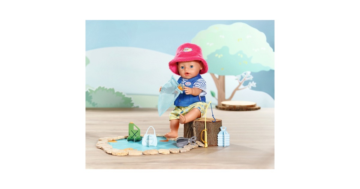 ZAPF Creation BABY born® Bär Angler-Outfit, Puppenzubehör