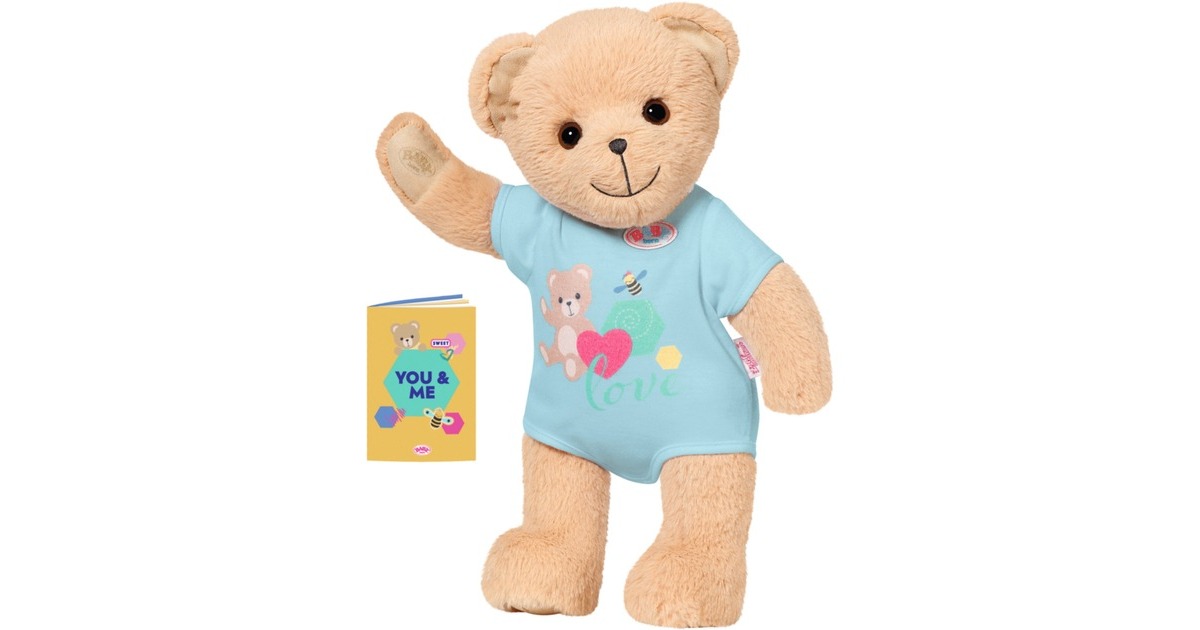 ZAPF Creation BABY born® Bär blau, Kuscheltier(offene Verpackung)
