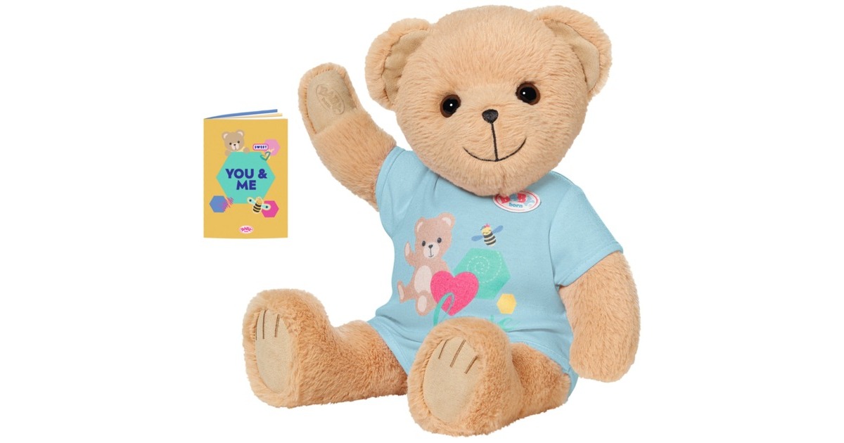 ZAPF Creation BABY born® Bär blau, Kuscheltier(offene Verpackung)