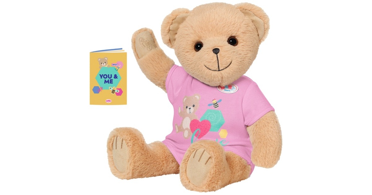 ZAPF Creation BABY born® Bär pink, Kuscheltier(offene Verpackung)