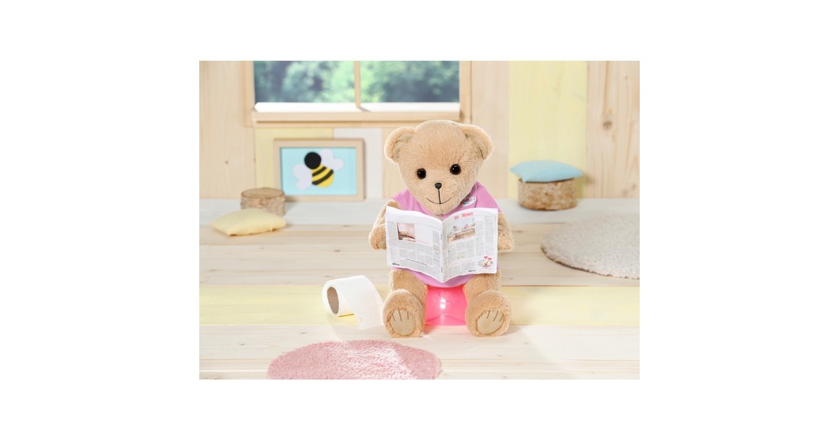 ZAPF Creation BABY born® Bär pink, Kuscheltier(offene Verpackung)