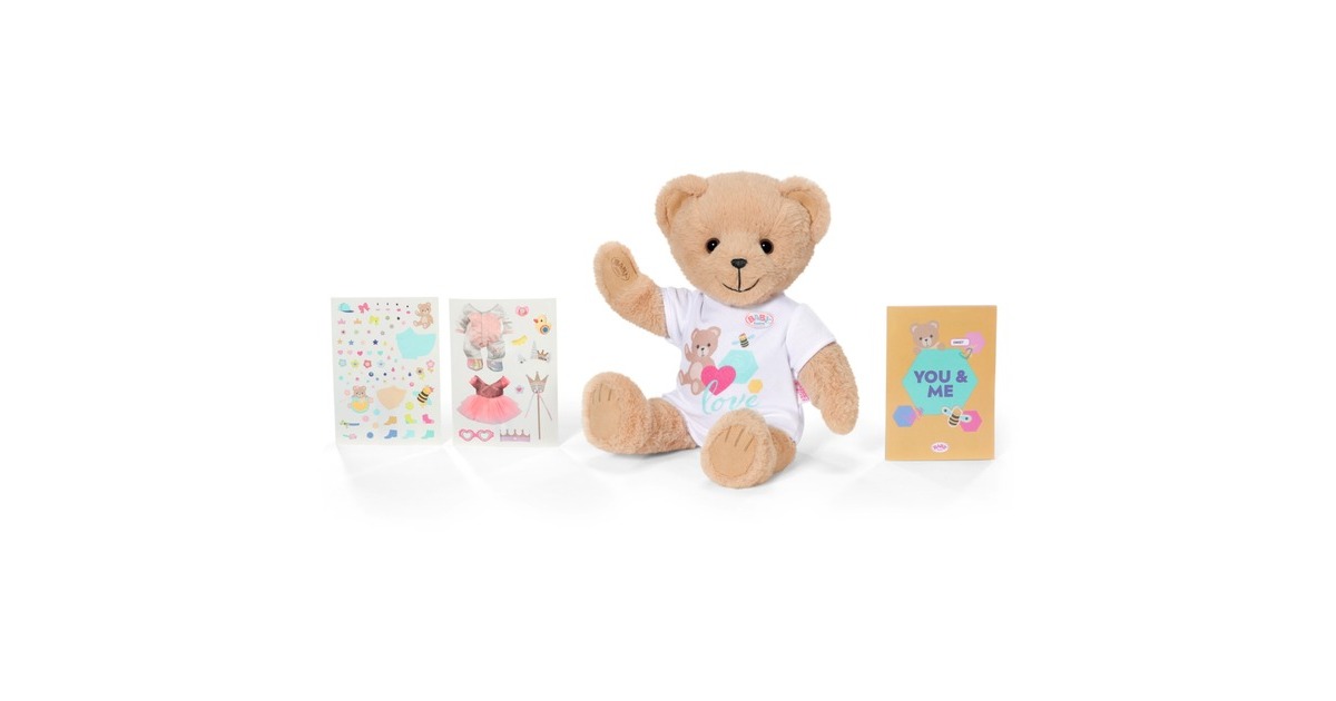 ZAPF Creation BABY born® Bär weiß, Kuscheltier(offene Verpackung)