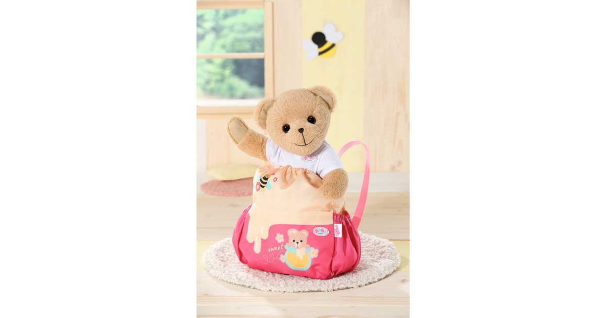 ZAPF Creation BABY born® Bärrucksack(gelb)