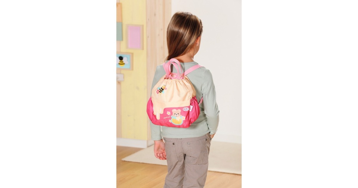 ZAPF Creation BABY born® Bärrucksack(gelb)