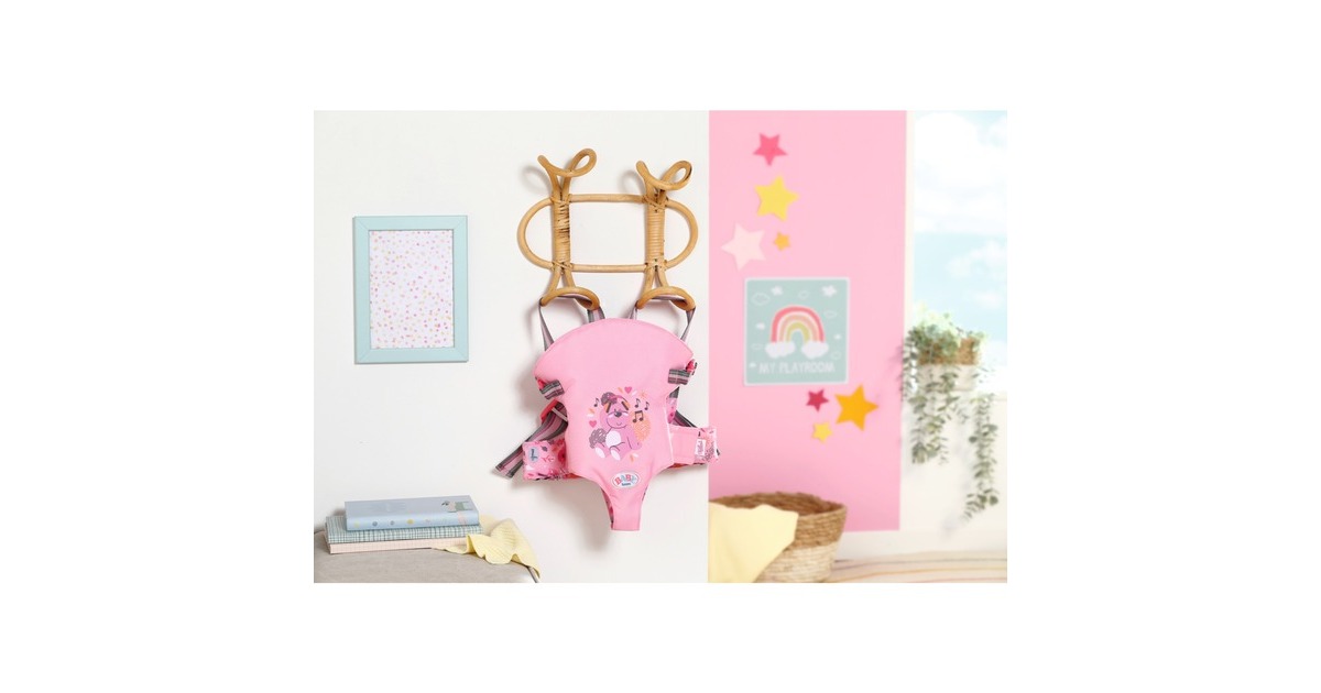 ZAPF Creation BABY born® Babytrage, Puppenzubehör(mit verstellbarem Gurtsystem)