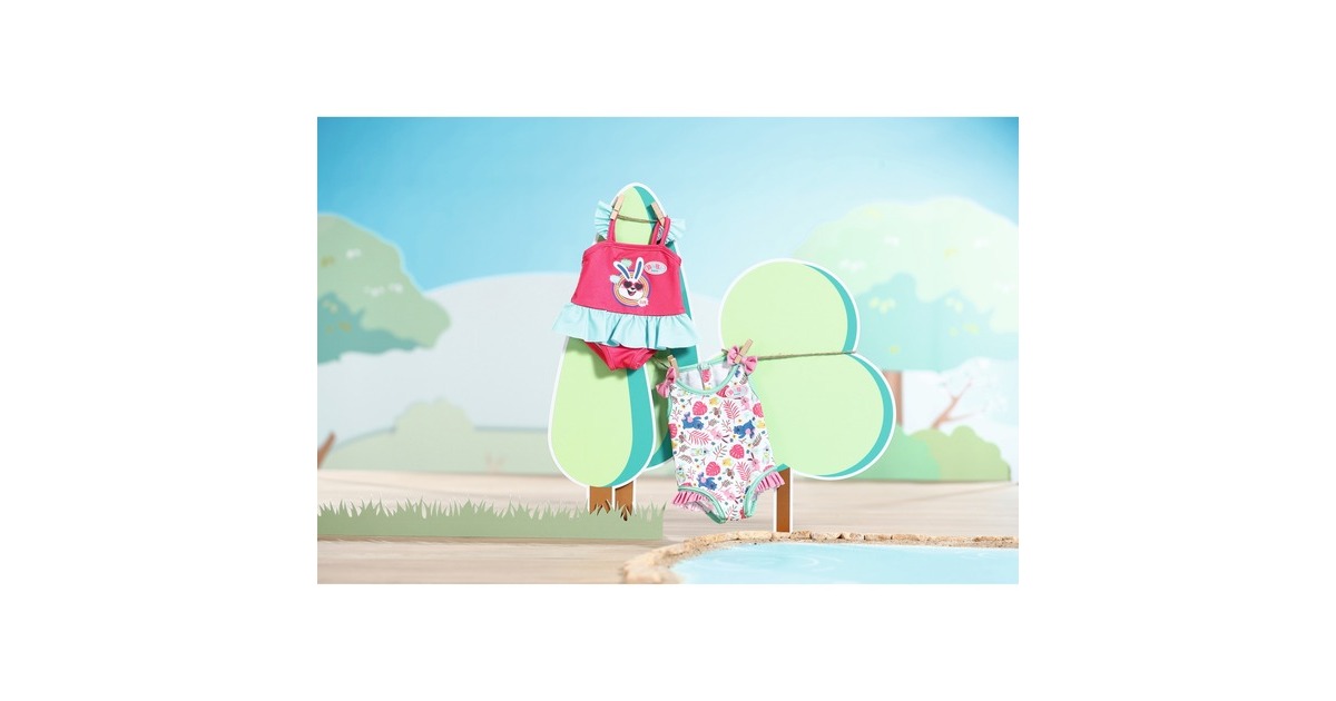 ZAPF Creation BABY born® Badeanzug 43cm, Puppenzubehör(sortierter Artikel)