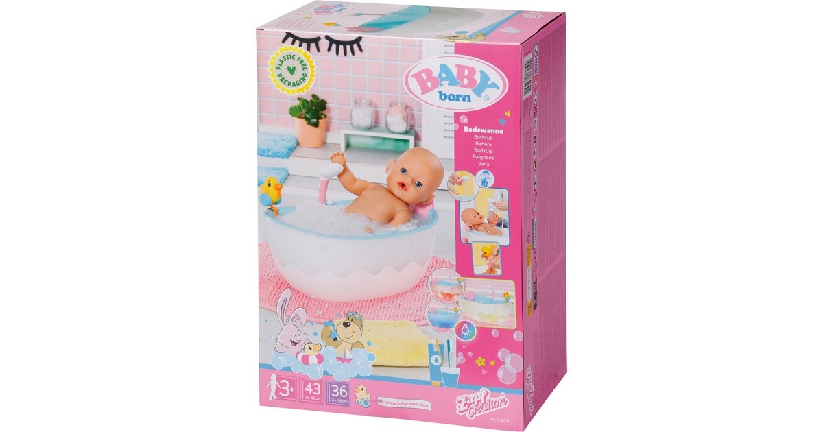 ZAPF Creation BABY born® Bath Badewanne, Puppenzubehör