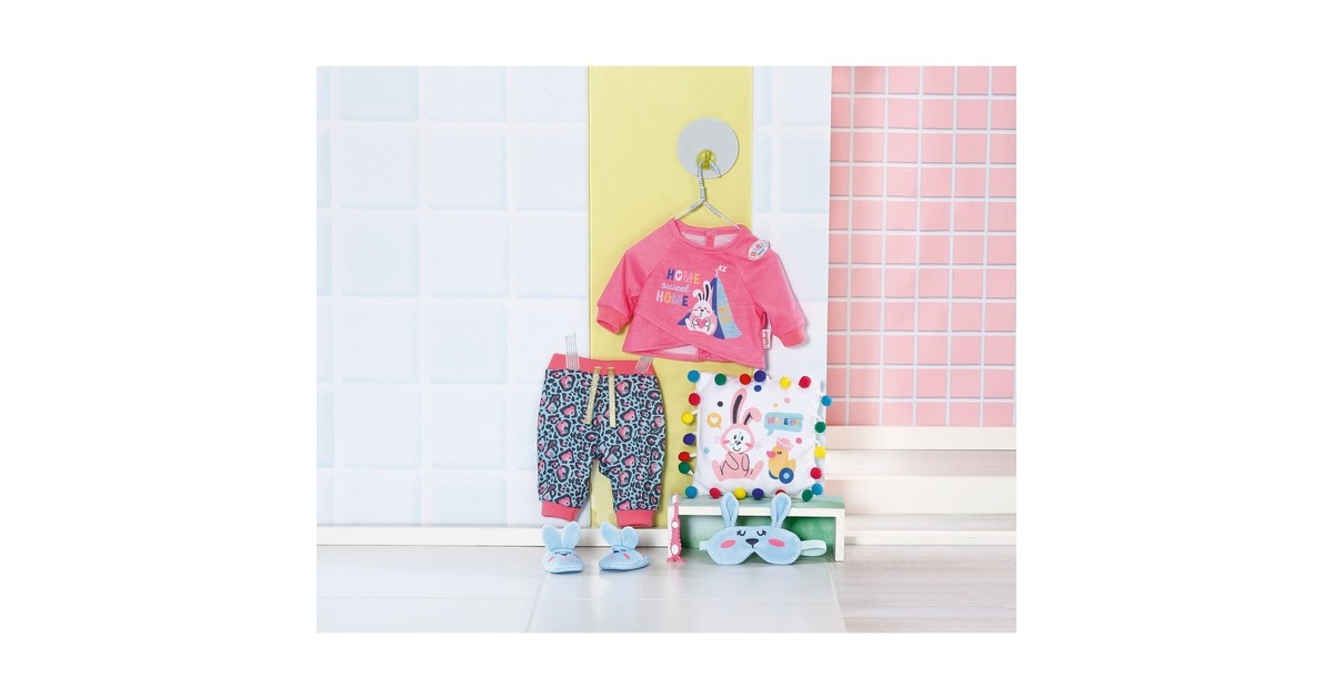 ZAPF Creation BABY born® Bath Deluxe GuteNacht Set 43 cm, Puppenzubehör