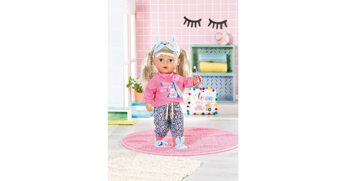 ZAPF Creation BABY born® Bath Deluxe GuteNacht Set 43 cm, Puppenzubehör