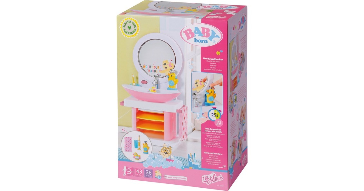 ZAPF Creation BABY born® Bath Handwaschbecken, Puppenmöbel