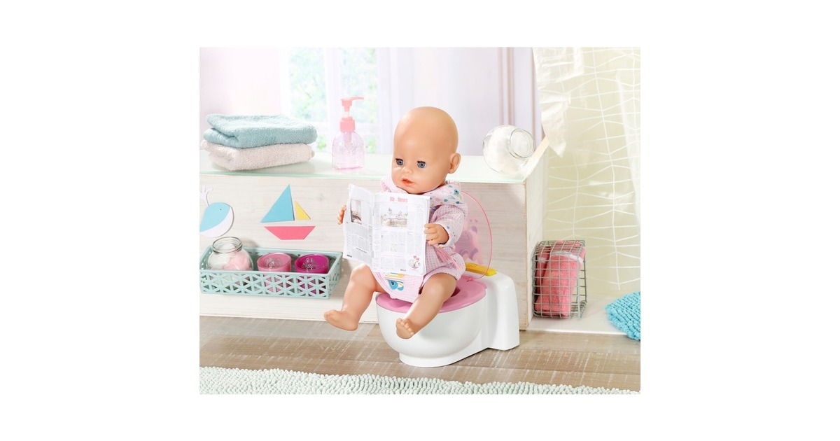 ZAPF Creation BABY born® Bath Toilette, Puppenmöbel