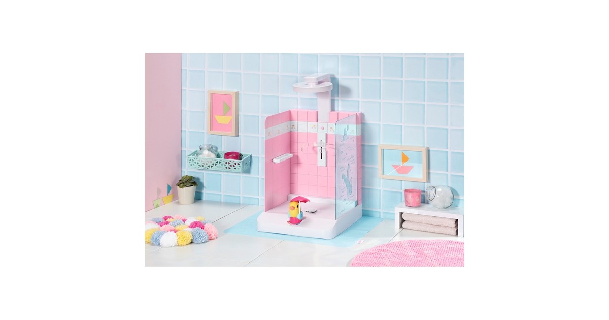 ZAPF Creation BABY born® Bath Walk in Shower, Puppenzubehör