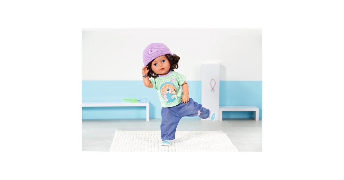 ZAPF Creation BABY born® Brother Play & Style 43cm, Puppe