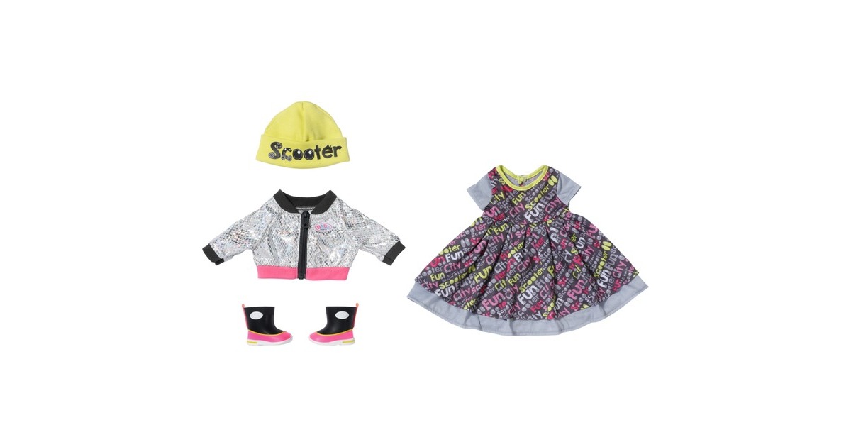 ZAPF Creation BABY born® City Deluxe Style 43 cm, Puppenzubehör