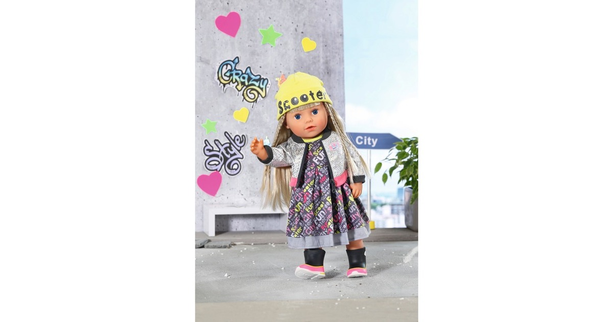 ZAPF Creation BABY born® City Deluxe Style 43 cm, Puppenzubehör
