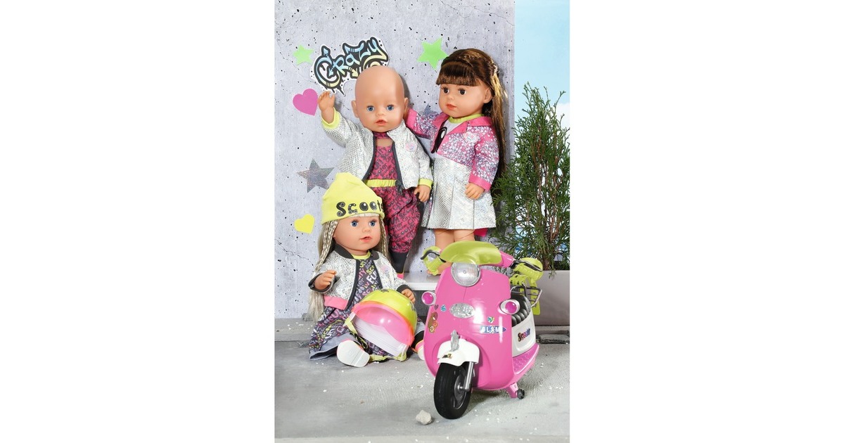 ZAPF Creation BABY born® City Deluxe Style 43 cm, Puppenzubehör