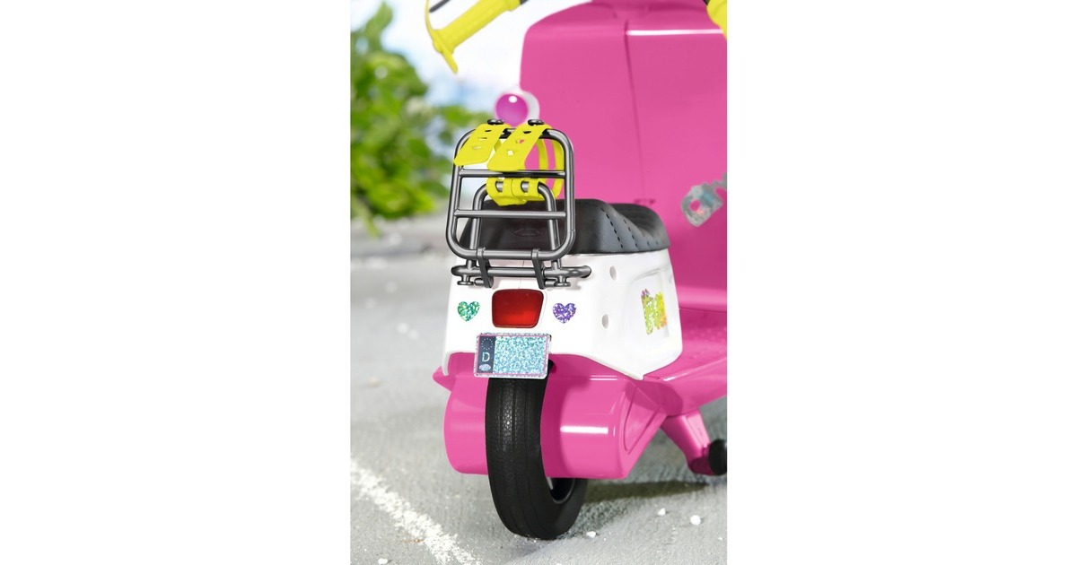 ZAPF Creation BABY born® City RC Scooter, Spielfahrzeug(rosa/weiß)