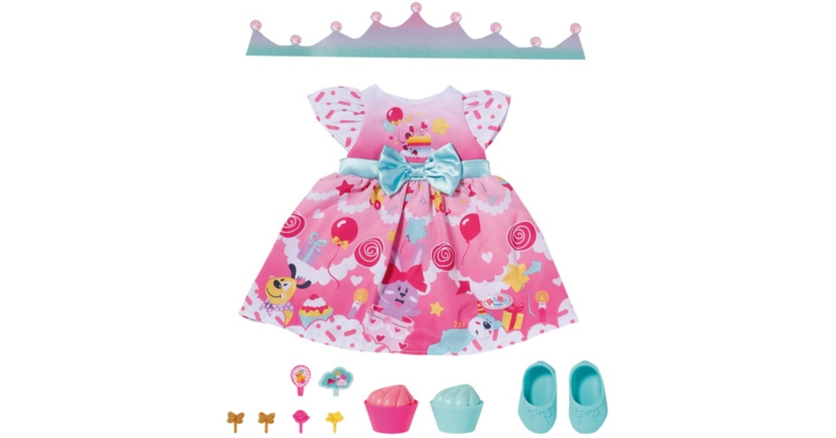 ZAPF Creation BABY born® Deluxe Geburtstag, Puppenzubehör(43 cm)