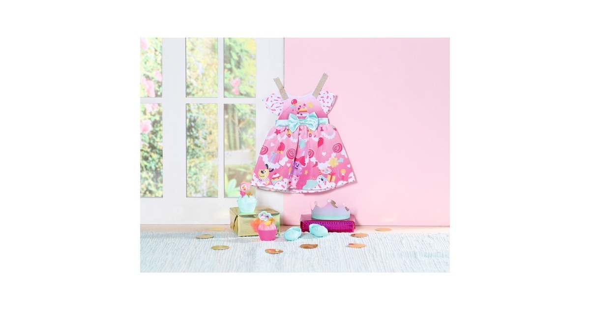 ZAPF Creation BABY born® Deluxe Geburtstag, Puppenzubehör(43 cm)