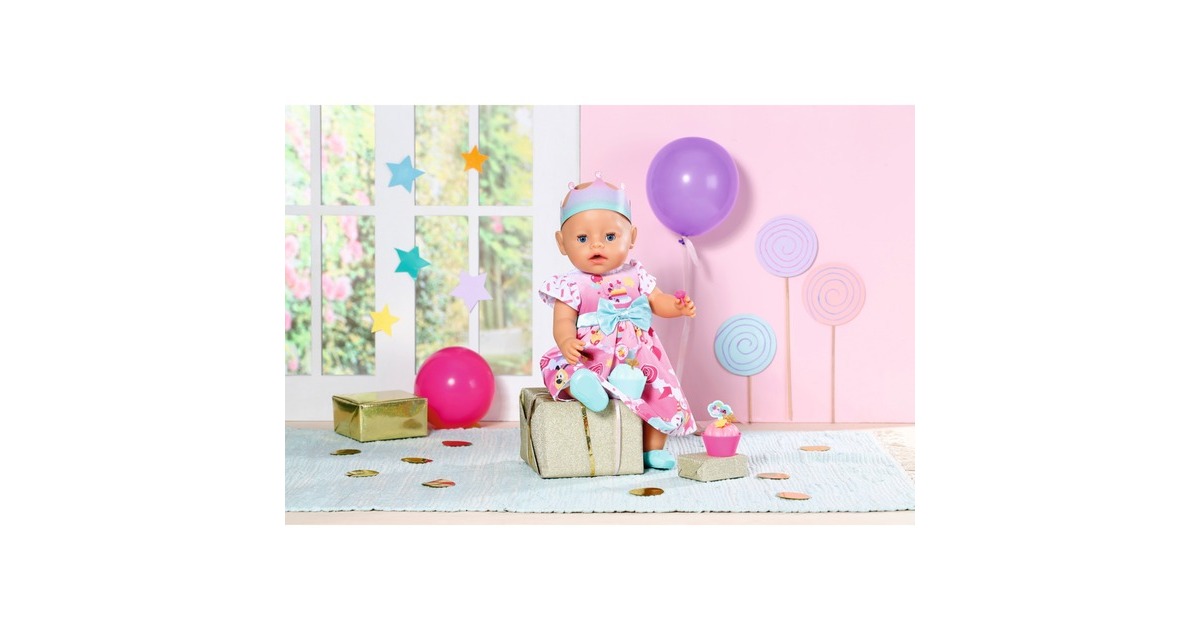 ZAPF Creation BABY born® Deluxe Geburtstag, Puppenzubehör(43 cm)