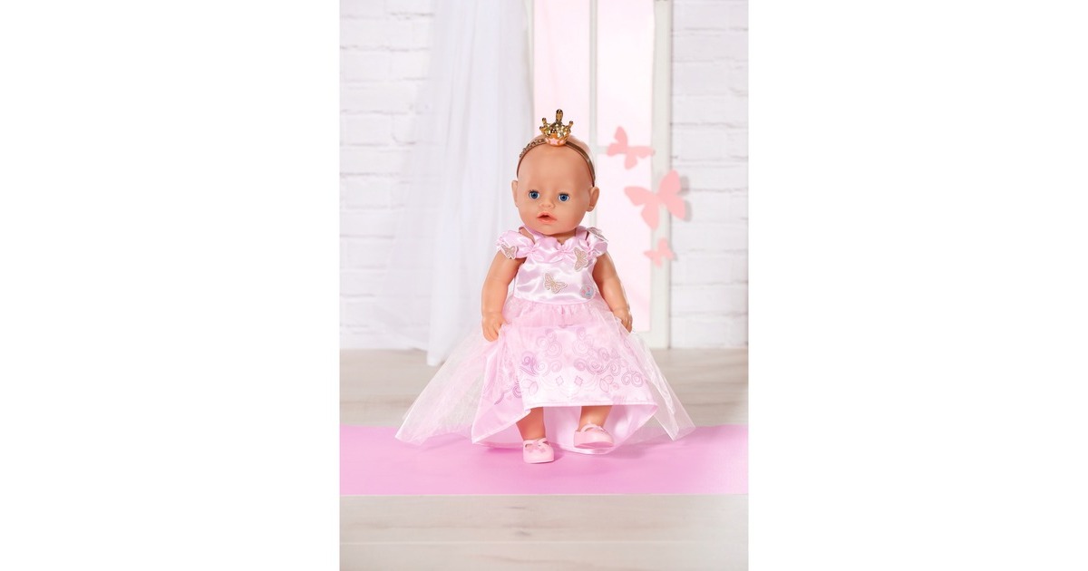 ZAPF Creation BABY born® Deluxe Prinzessin, Puppenzubehör(43 cm)