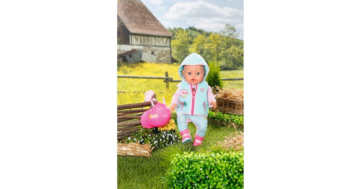 ZAPF Creation BABY born® Deluxe Reiter Outfit 43 cm, Puppenzubehör