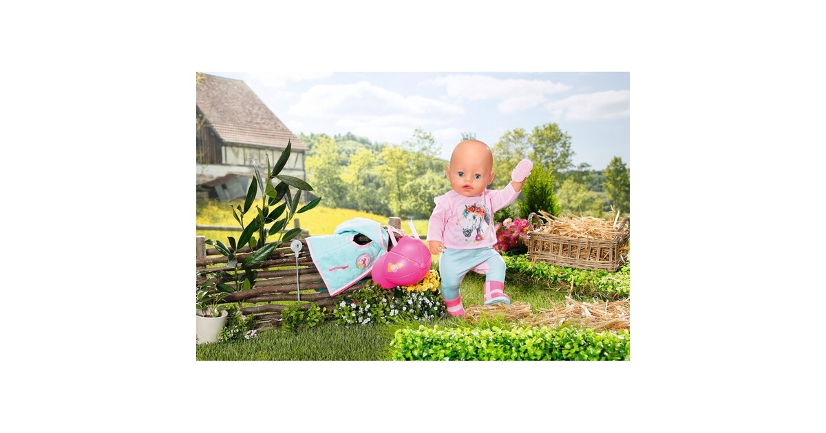 ZAPF Creation BABY born® Deluxe Reiter Outfit 43 cm, Puppenzubehör