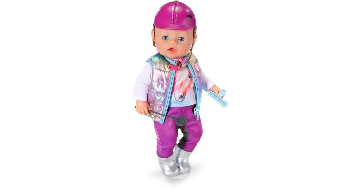 ZAPF Creation BABY born® Deluxe Reiter-Outfit 43cm, Puppenzubehör
