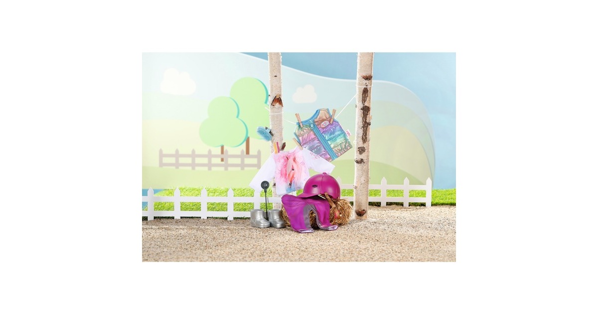 ZAPF Creation BABY born® Deluxe Reiter-Outfit 43cm, Puppenzubehör