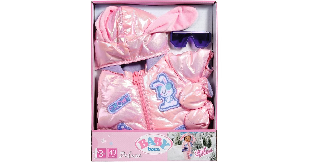 ZAPF Creation BABY born® Deluxe Schneeanzug 43 cm, Puppenzubehör