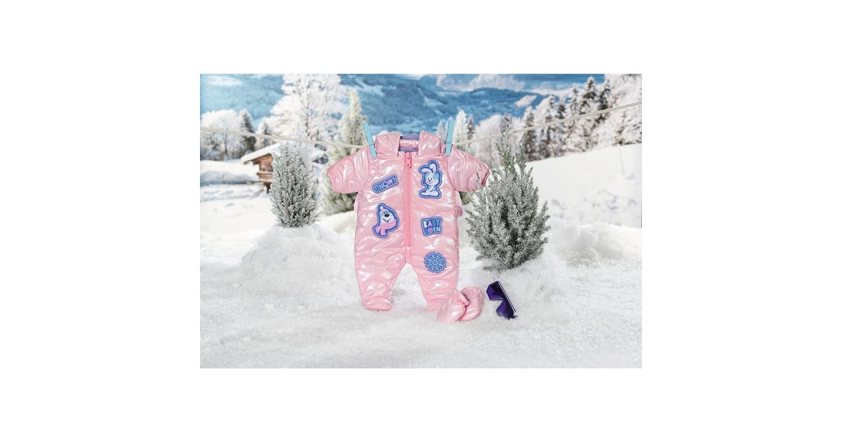 ZAPF Creation BABY born® Deluxe Schneeanzug 43 cm, Puppenzubehör