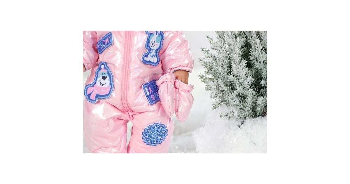 ZAPF Creation BABY born® Deluxe Schneeanzug 43 cm, Puppenzubehör