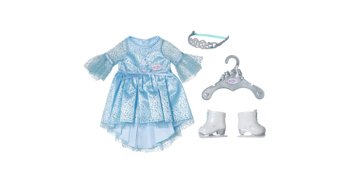 ZAPF Creation BABY born® Eisprinzessin Set 43cm, Puppenzubehör