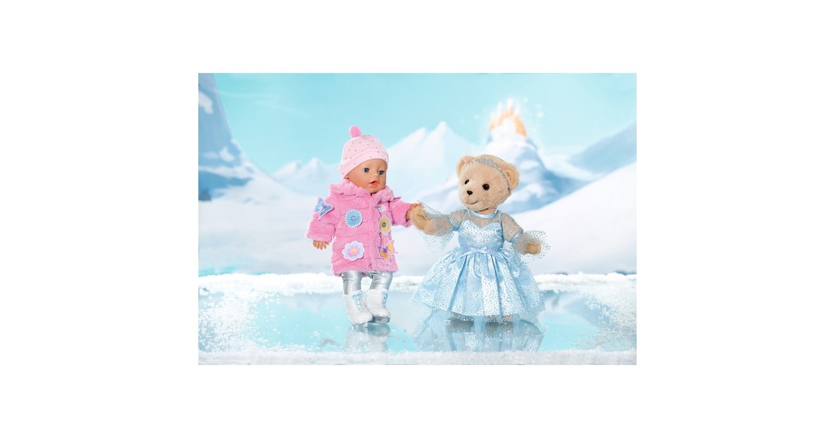 ZAPF Creation BABY born® Eisprinzessin Set 43cm, Puppenzubehör