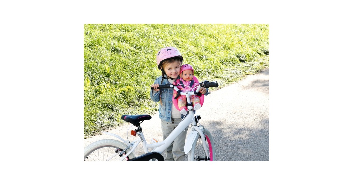 ZAPF Creation BABY born® Fahrradsitz, Puppenzubehör(pink)