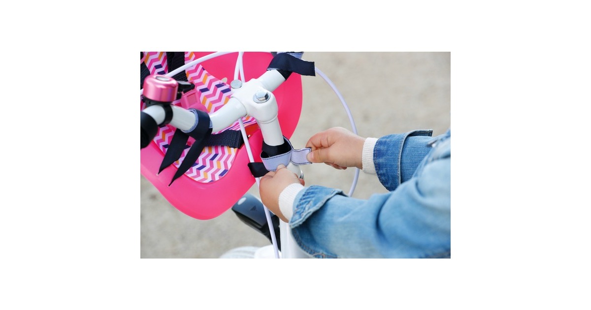 ZAPF Creation BABY born® Fahrradsitz, Puppenzubehör(pink)