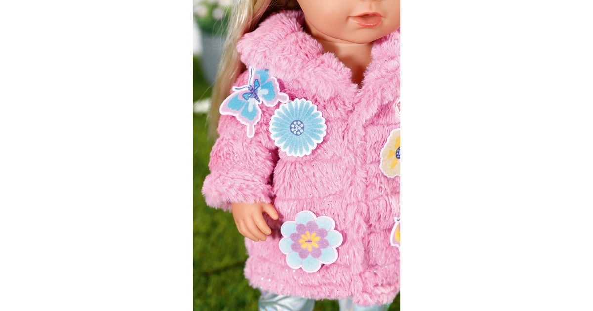 ZAPF Creation BABY born® Flauschmantel, Puppenzubehör(43 cm)