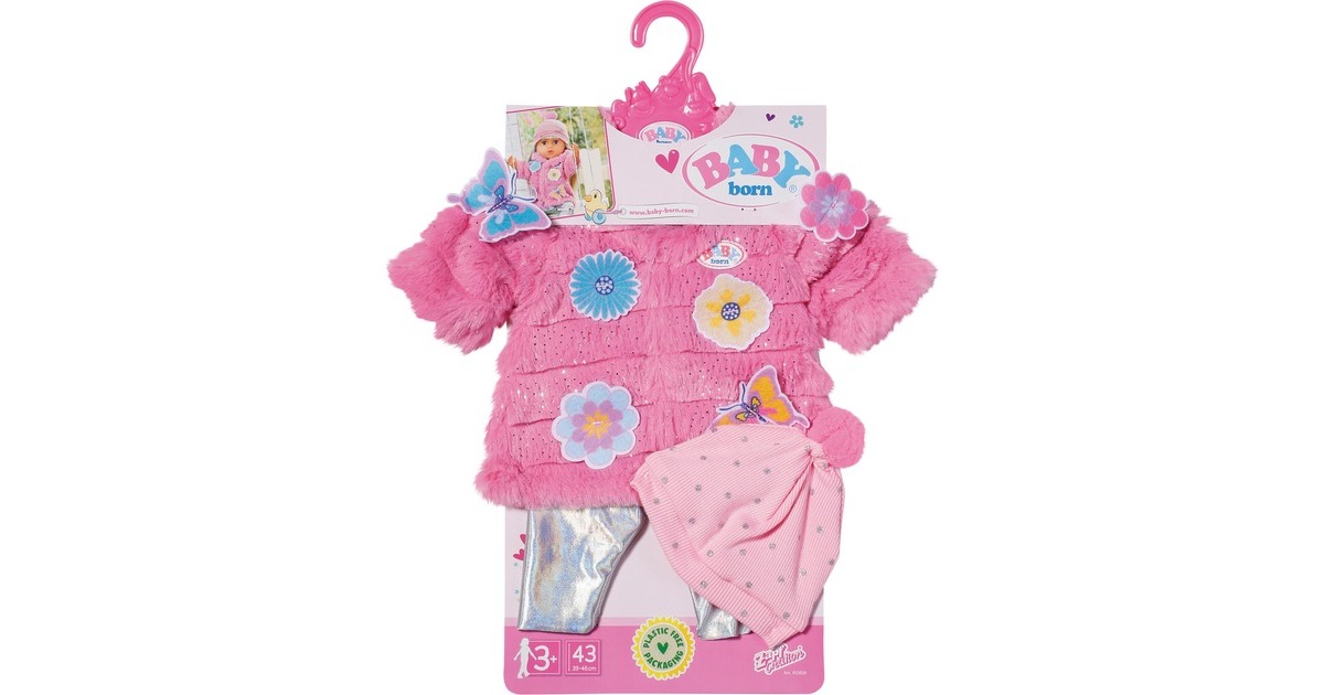 ZAPF Creation BABY born® Flauschmantel, Puppenzubehör(43 cm)