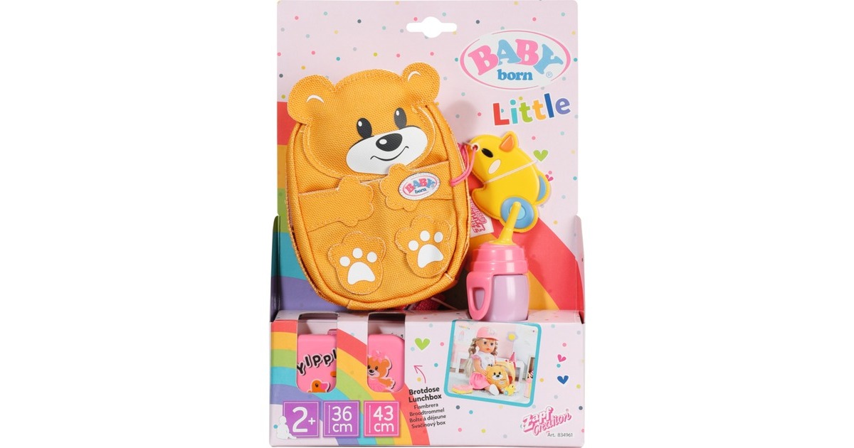 ZAPF Creation BABY born® Kindergarten Rucksack Set, Puppenzubehör