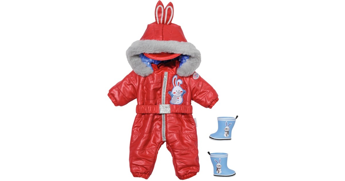 ZAPF Creation BABY born® Kindergarten Schneeanzug 36cm, Puppenzubehör